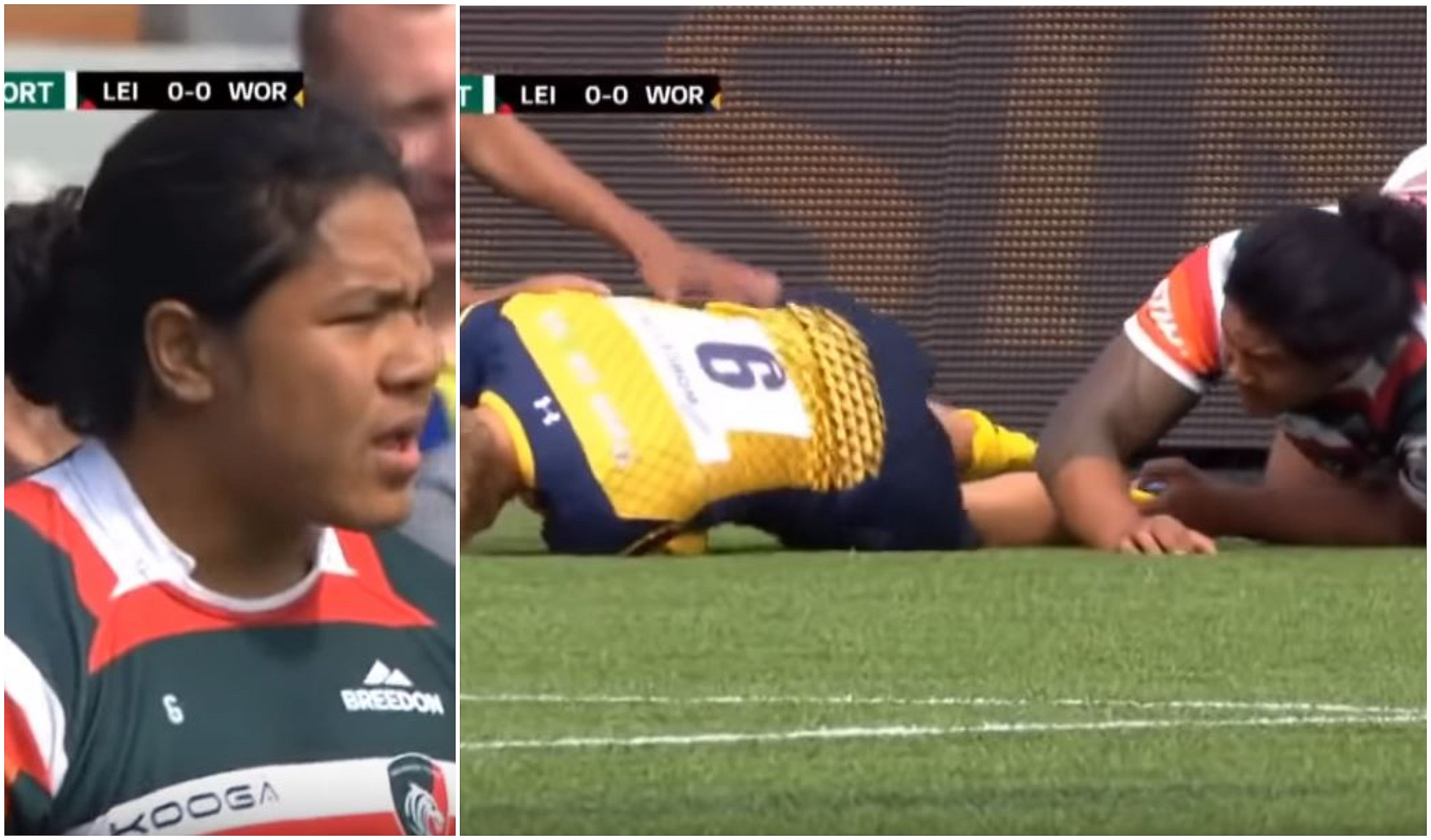 FOOTAGE: Rugby's fastest yellow cards video has premature ejac****ion problems