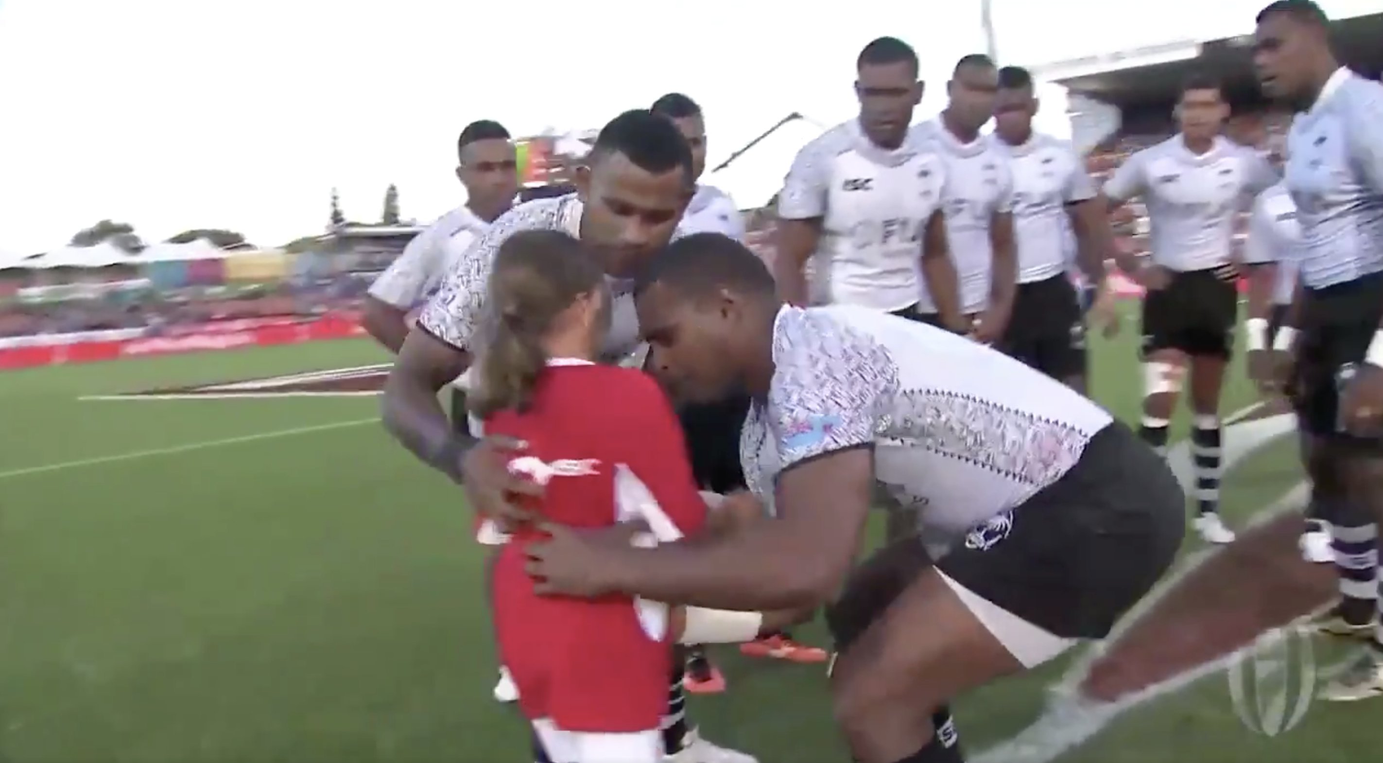 WATCH: What the Fiji team did to this girl is the strangest but best thing to ever happen