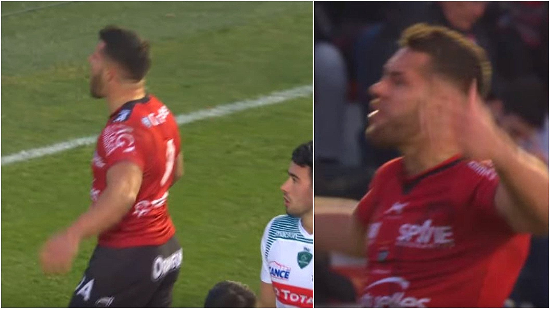 FOOTAGE: Rhys Webb explodes at Toulon crowd after proving point only he could possibly understand