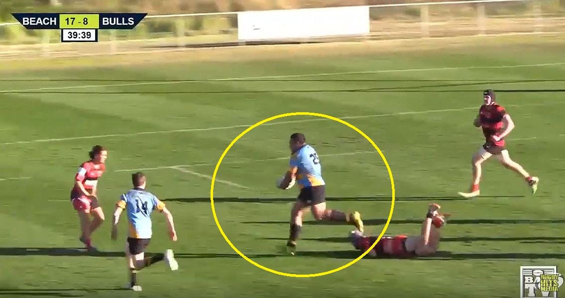 VIDEO: 6'4, 143kg prop is one of the most mobile and destructive gigantor props you see