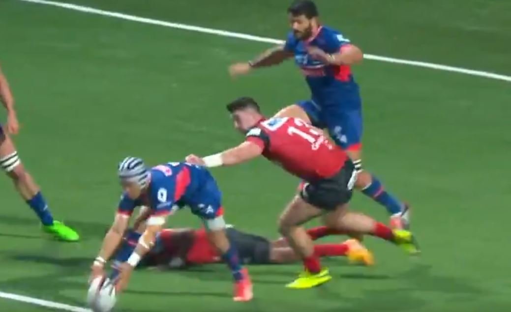FOOTAGE: Maybe the most insane 95 seconds of rugby you'll see this year