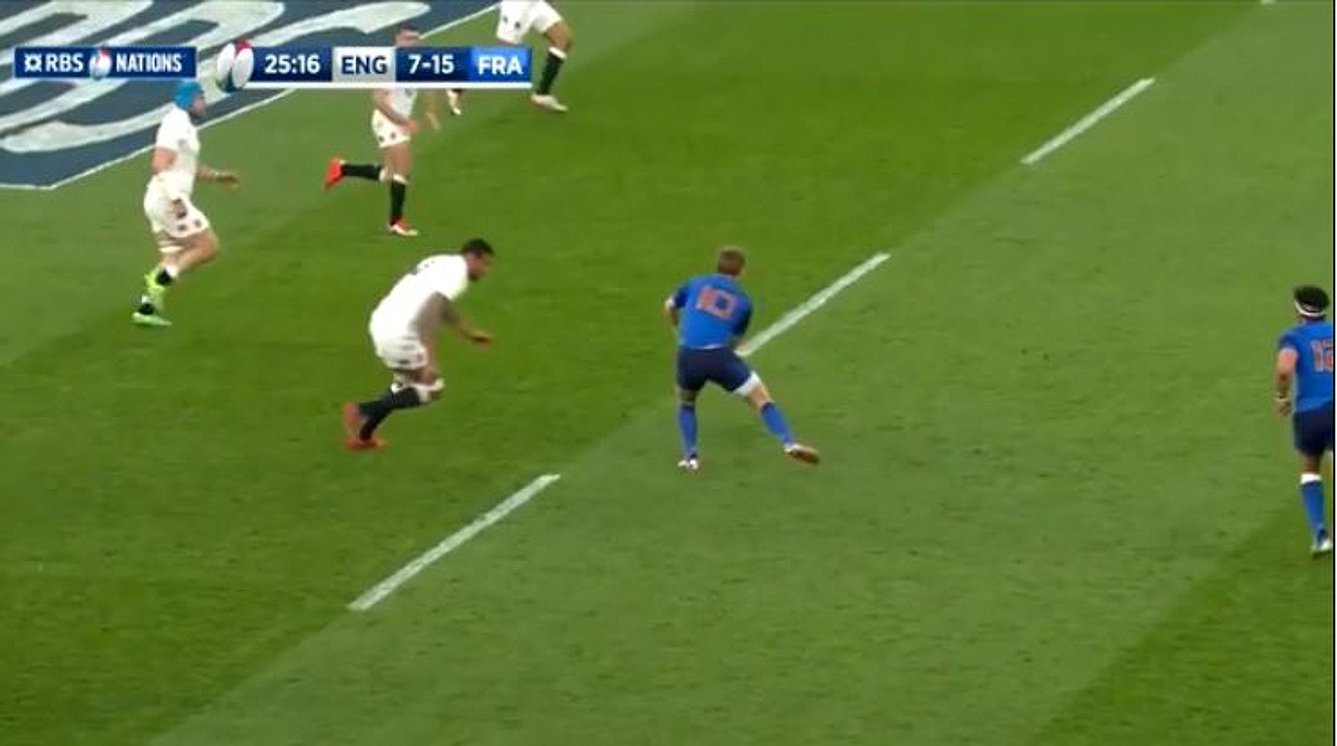FOOTAGE: Northampton send France timely reminder of what Lawes is capable of