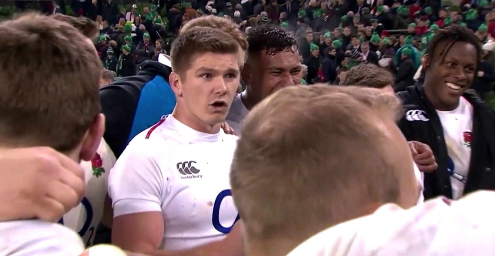 LEAKED: Enhanced audio picks up what Owen Farrell really said to teammates after the match