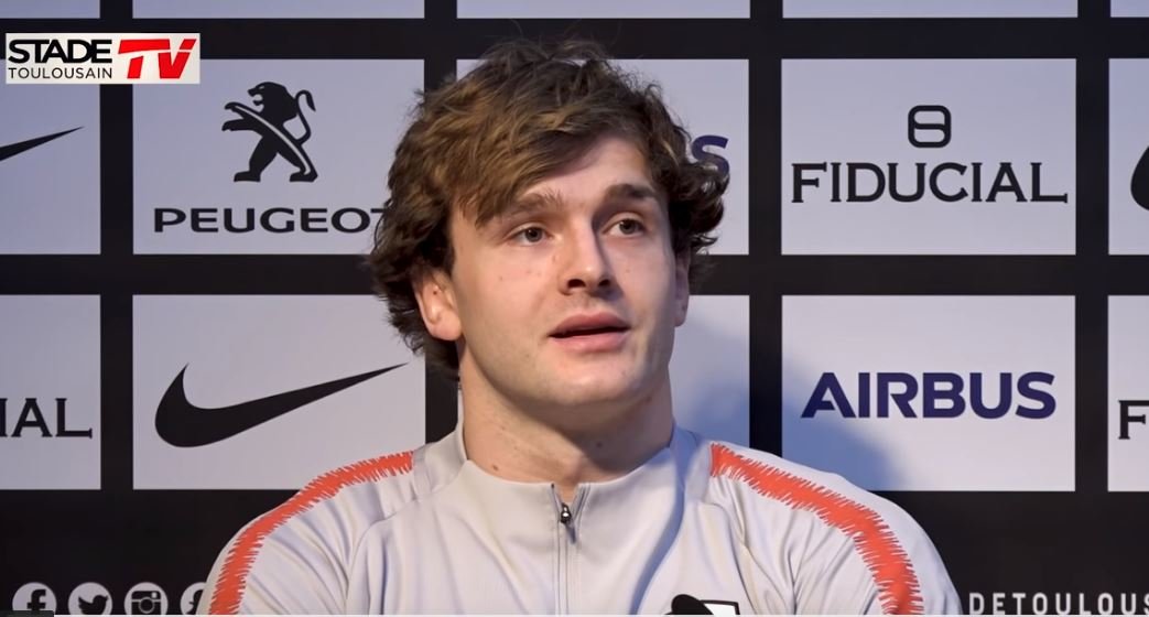 FOOTAGE: Richie Gray's French is coming on in leaps and bounds