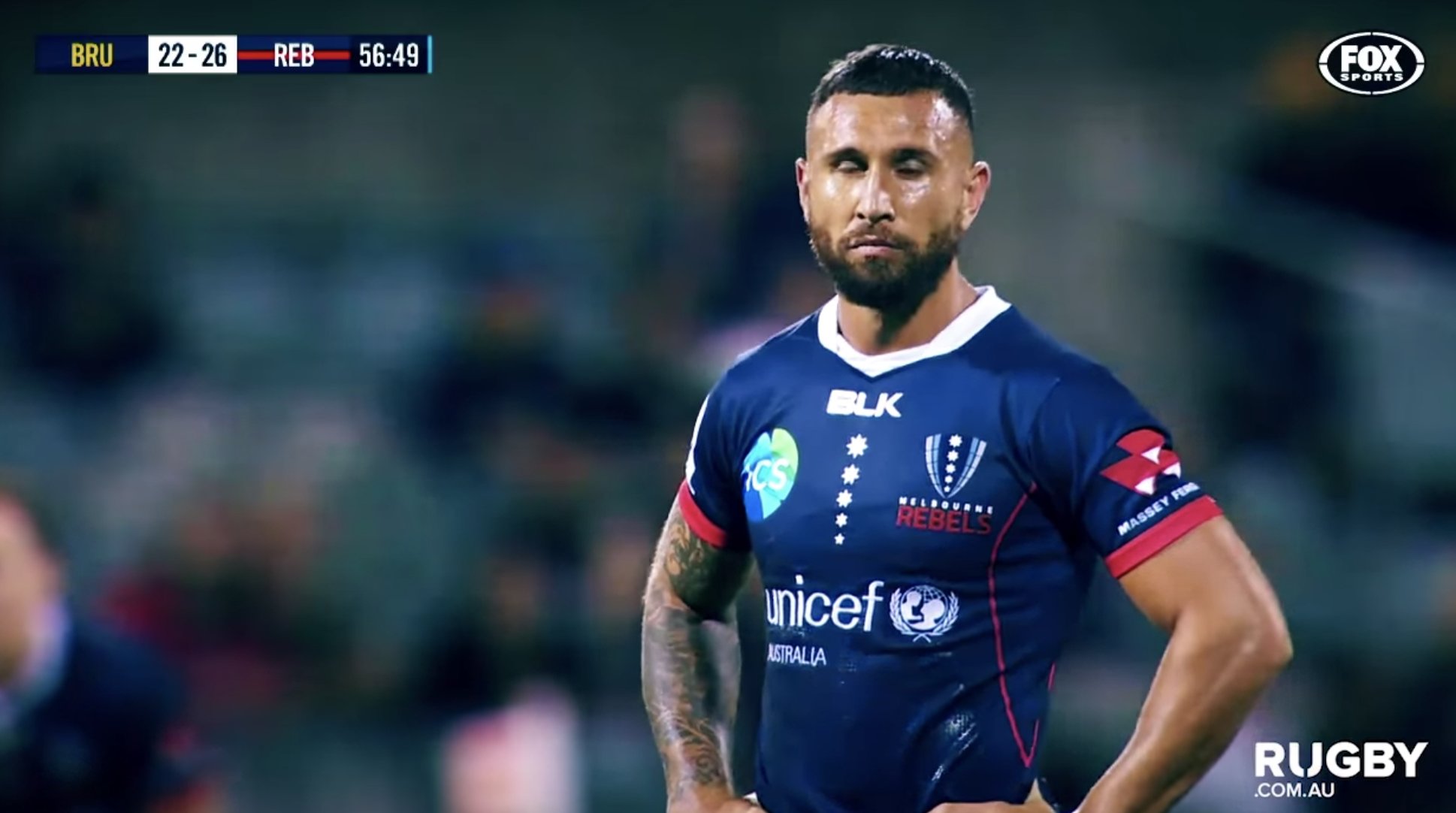 WATCH: Quade Cooper's Rebels debut was just as LIT as everyone knew it would be