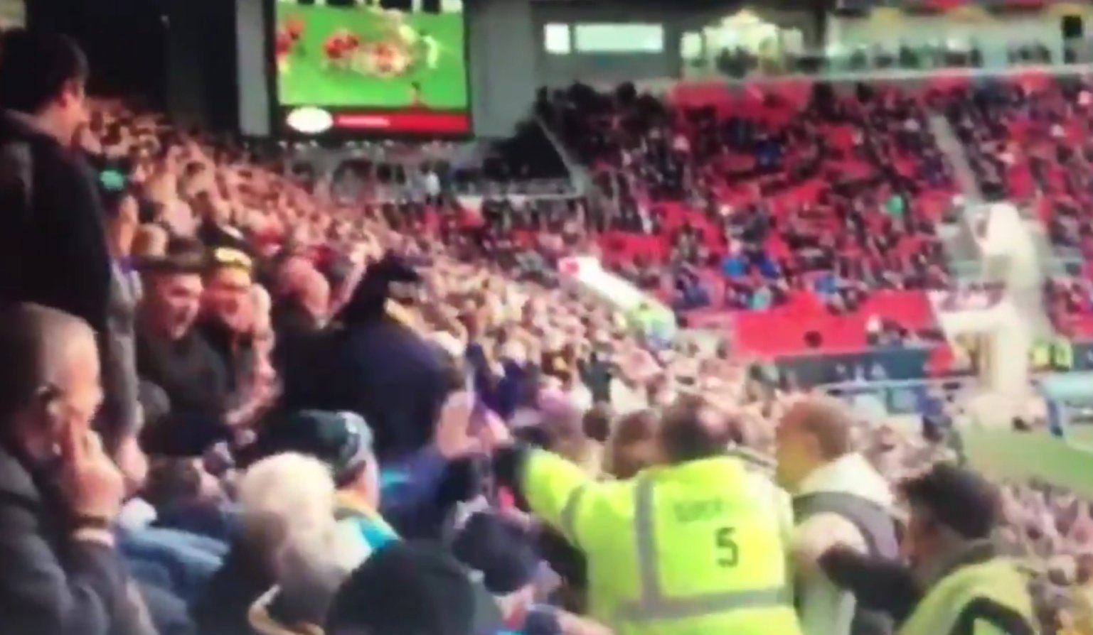 VIDEO: Shocking footage emerges of Worcester 'fan' punching woman in Ashton Gate