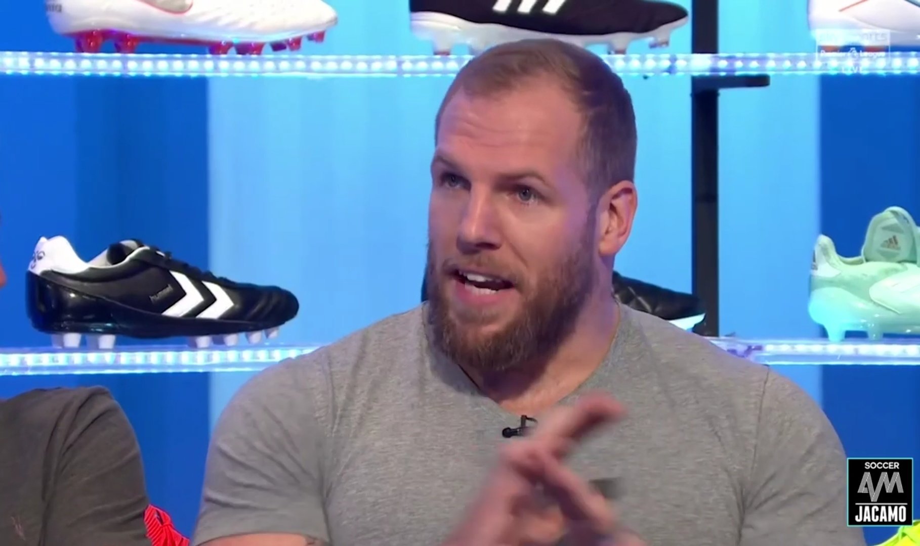 FOOTAGE: Haskell admits the truth about drunken video clip on Soccer AM