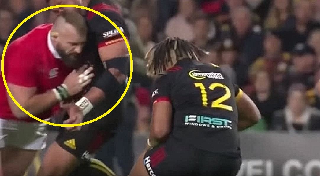 SUPERCUT: Joe Marler's entry in the 'Rugby Biggest Thugs' series just landed