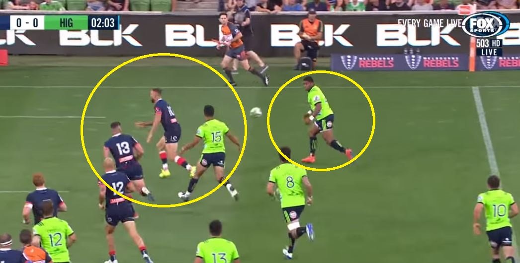 VIDEO: Naholo sends Quade Cooper flying like a discarded 2am kebab