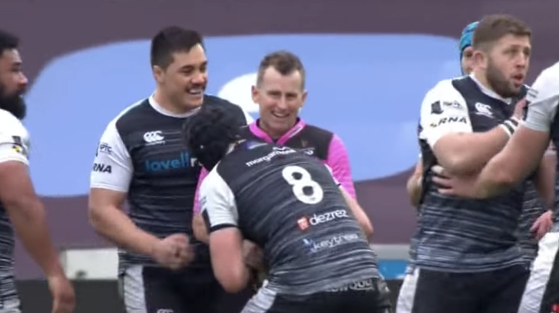 WATCH: Nigel Owens has players and commentators in stitches after his unexpected game intervention