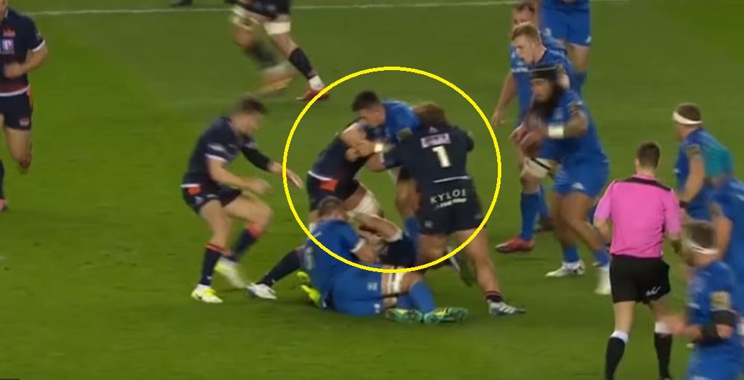 SPIKED: Lock binned for throwing centre out of a ruck like it was closing time