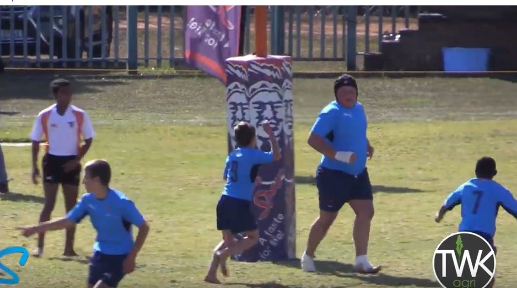 FOOTAGE: Man prop unleashed against mere children and he can't be stopped