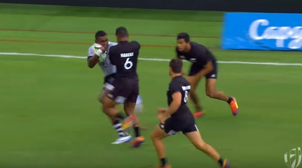 FOOTAGE: Fiji score very skillful try that humiliated the best effort of the All Blacks