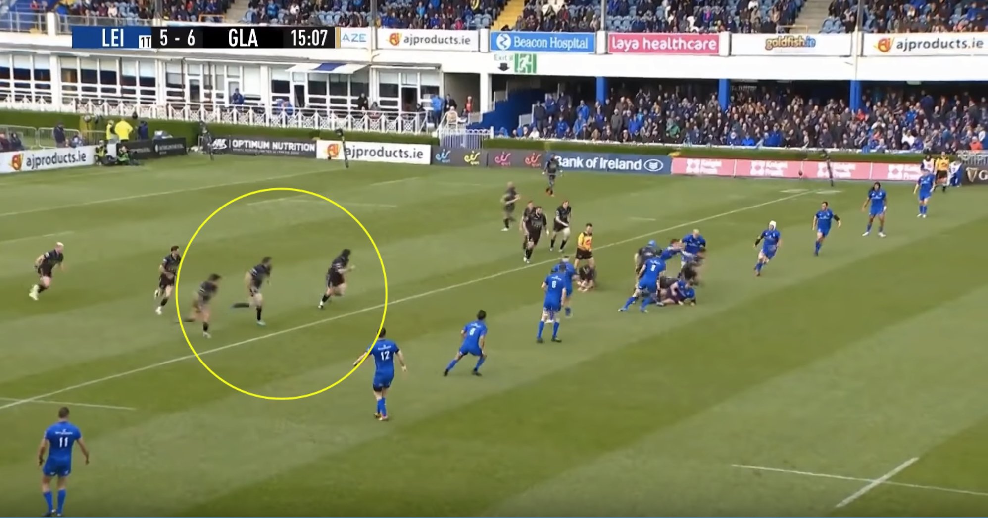 WATCH: Sam Johnson proves he has the best fend in the World with a wonder try from their own 22