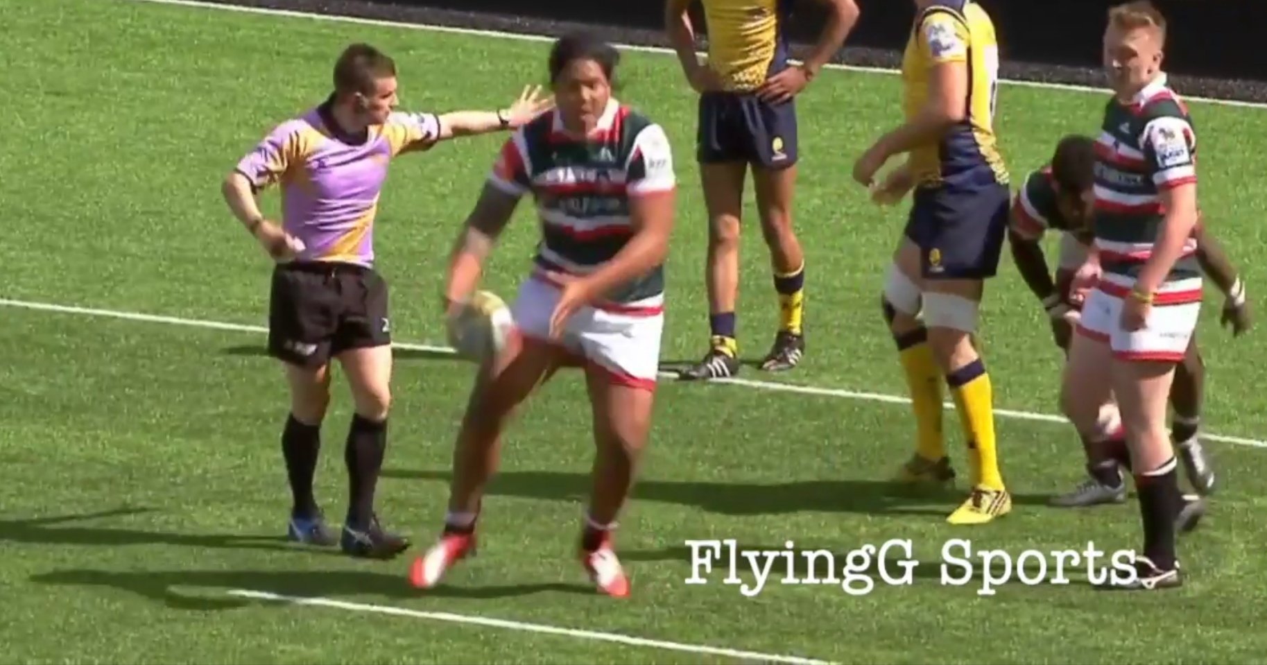 Six foot three, 120kg new Tuilagi - 'Freddie Jnr' - has his first supercut and it's promising