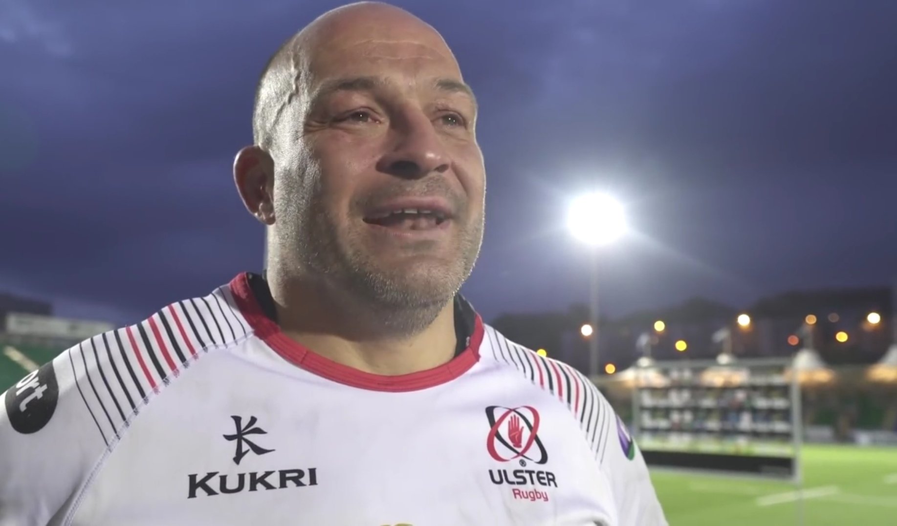 Finally...Rory Best very nearly starts crying after final Ulster game