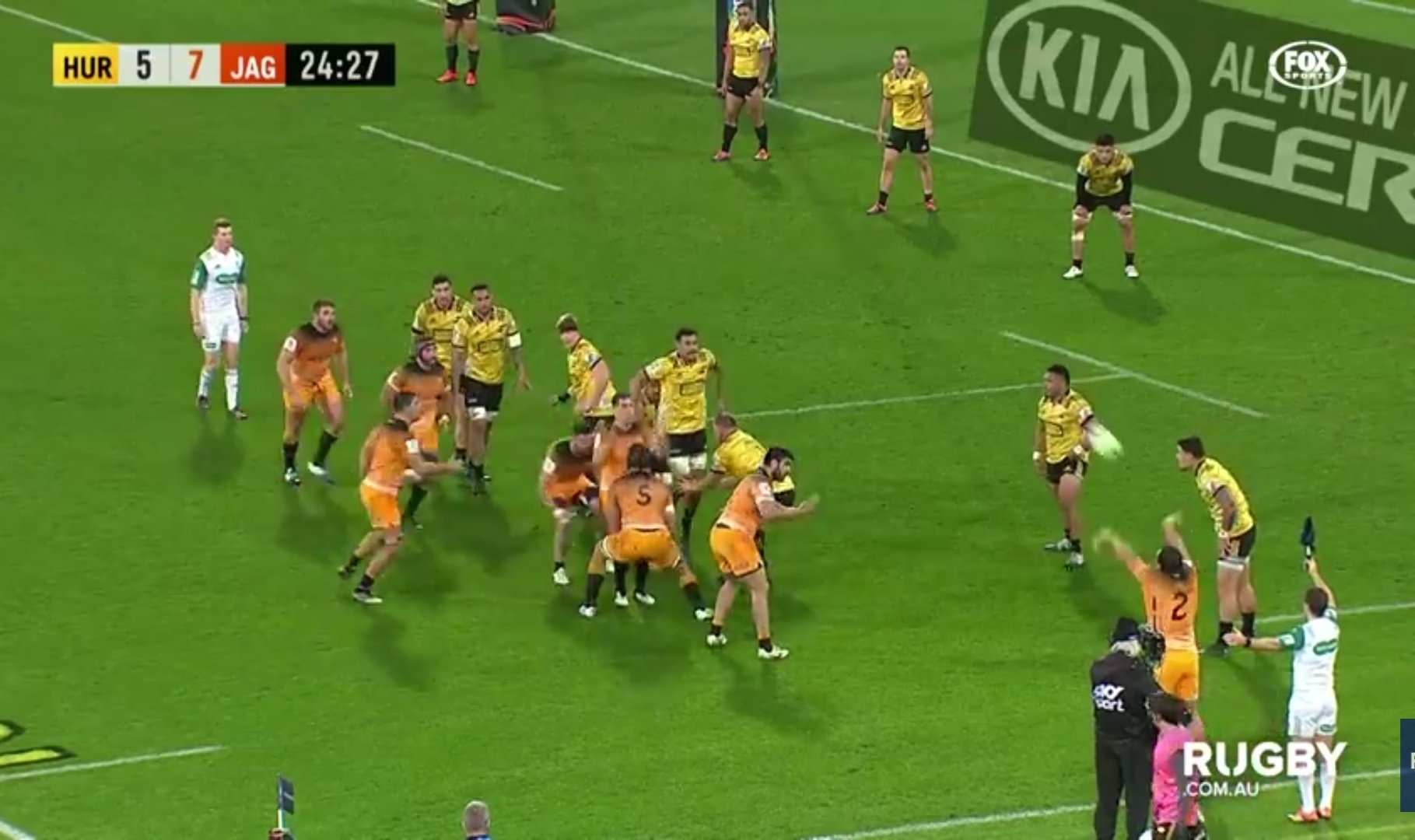 Jaguares use European style rugby to annihilate NZ's best Super Rugby side