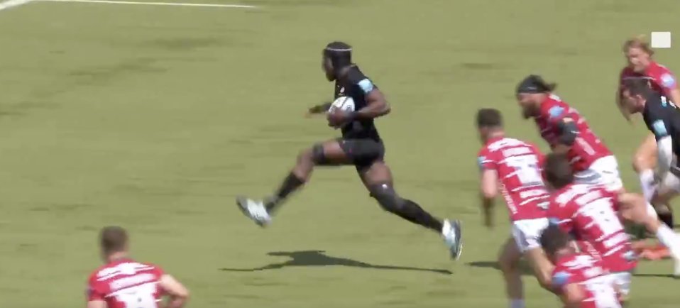VIDEO: Maro Itoje displays why he is one of best loose forwards in the world with fantastic break