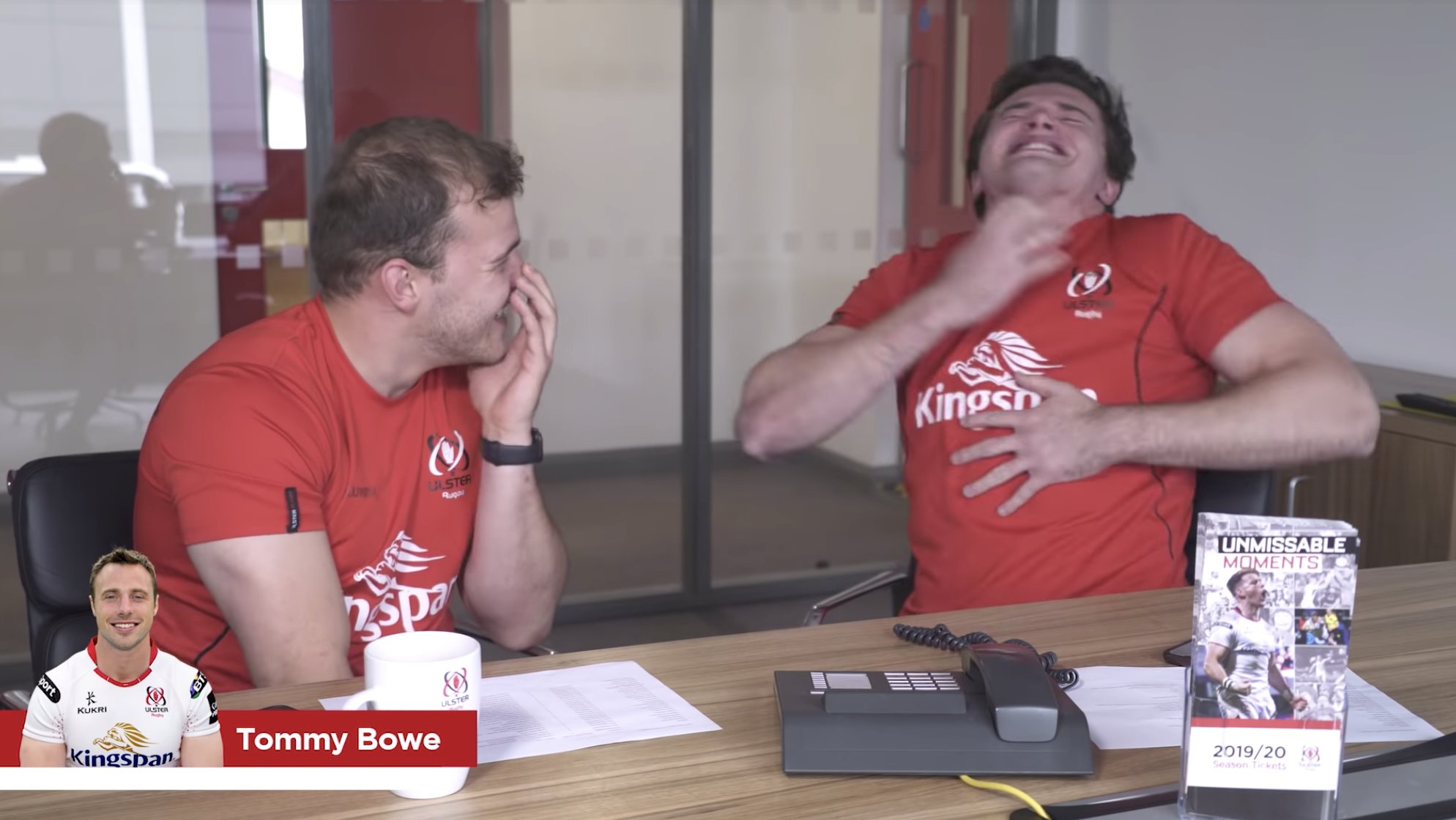 WATCH: Tommy Bowe prank call by Jacob Stockdale is the best thing you'll see all day