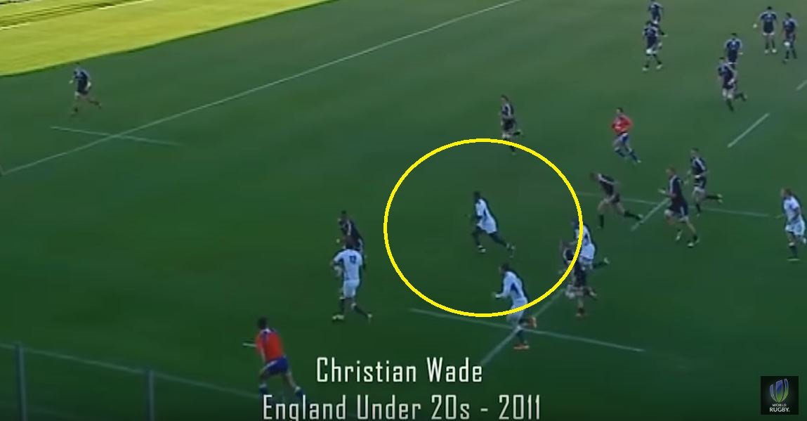 FOOTAGE: Christian Wade rinses Beauden Barrett in a 1-on-1 in 2011
