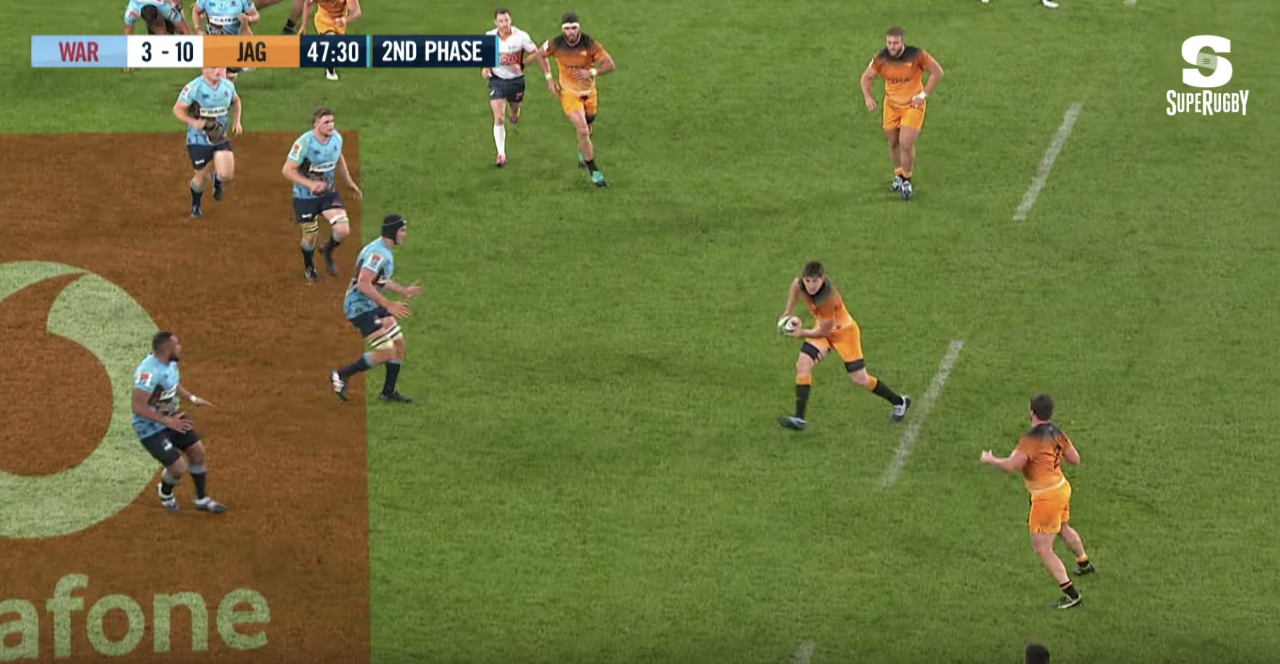 WATCH: Jaguares replace backline with FORWARDS for brilliant try
