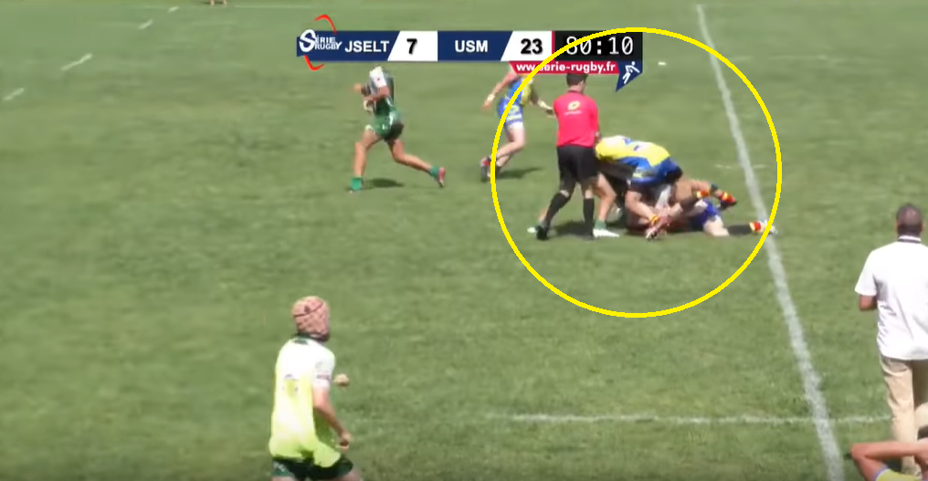 FOOTAGE: 90 second hell brawl leaves player hospitalised in France