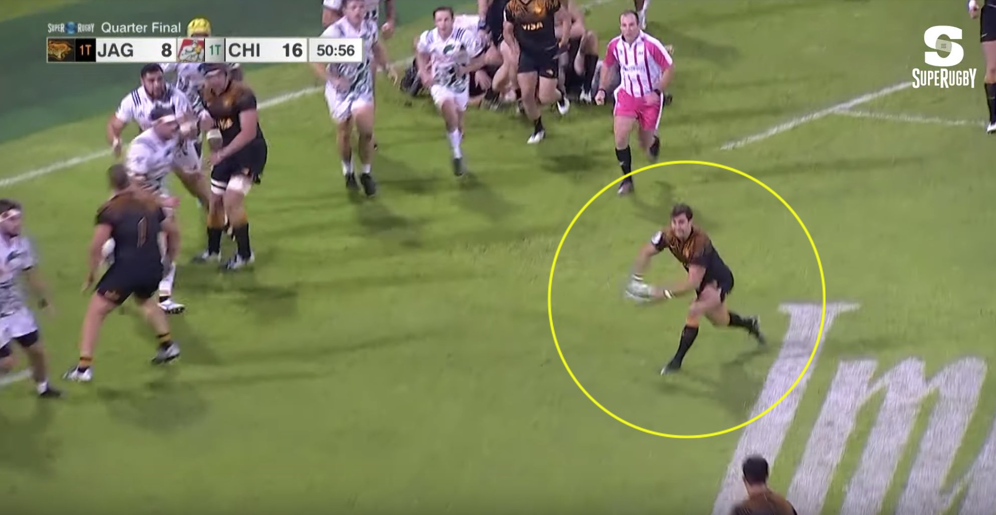 WATCH: The try that sent the Jaguares to their first Super Rugby semi final