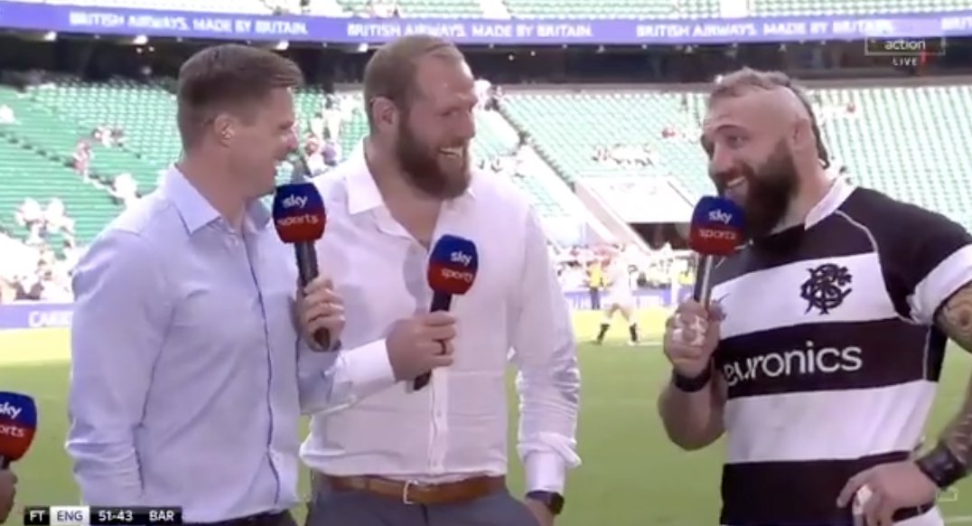 WATCH: Joe Marler gives one of the best post-match interviews we've ever seen