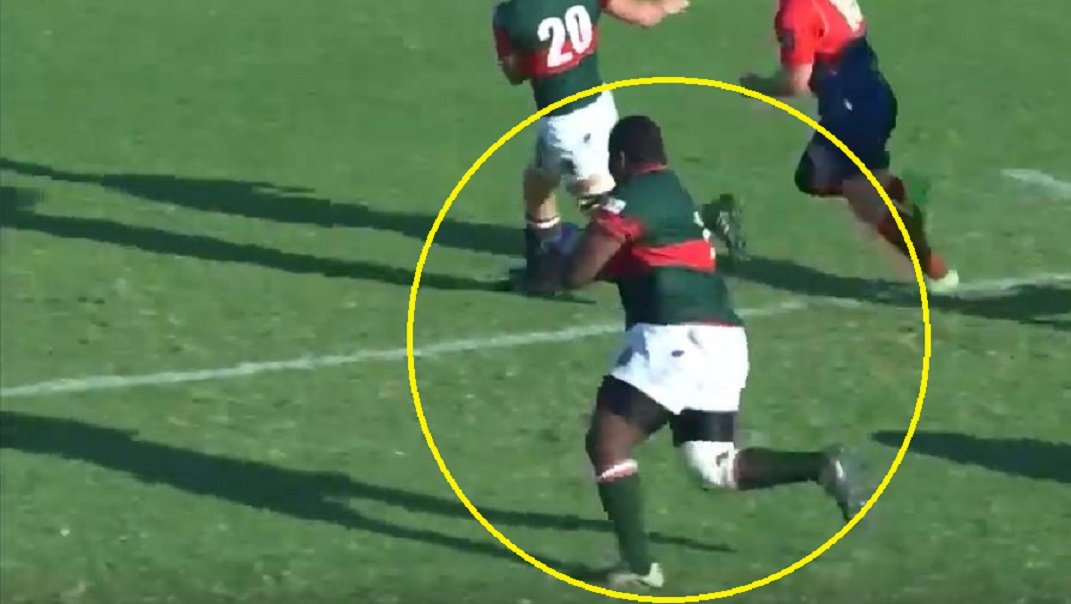 'Hands of an angel' - Loosehead prop 'fatman' play ends commentator