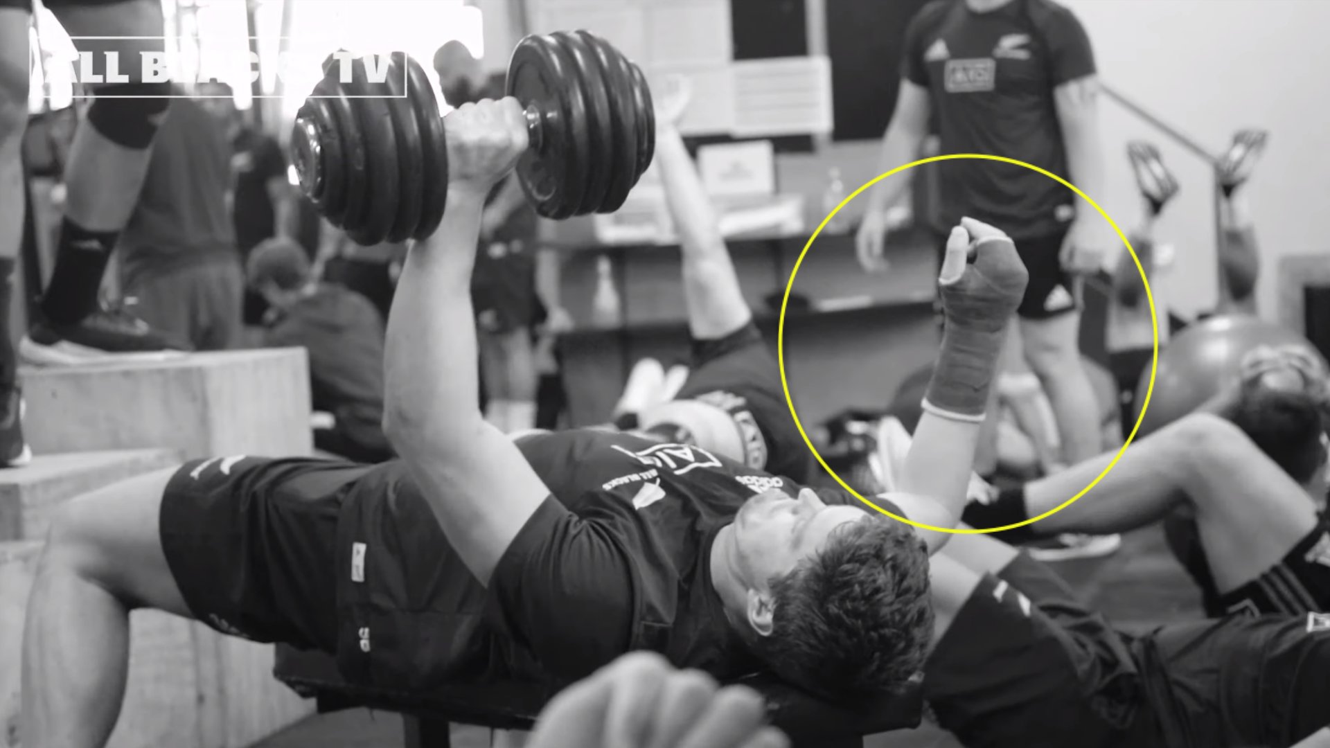 The latest All Blacks gym session is actually very impressive