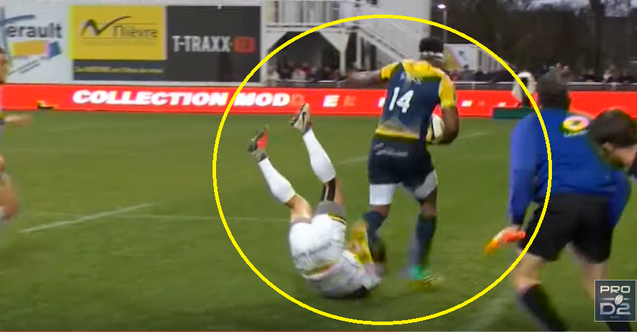 Disgraced Fijian rugby player scores some pretty tasty tries in the ProD2