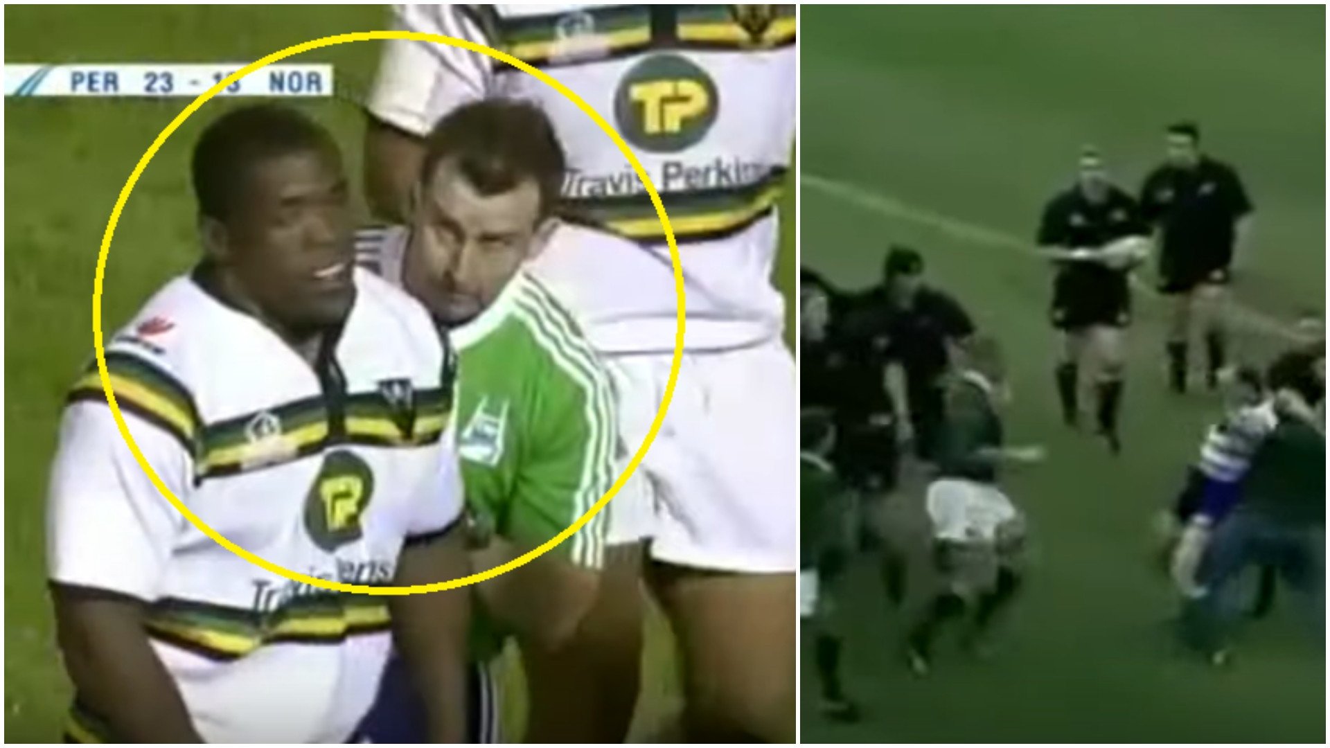 When rugby referees fight back... or just get battered