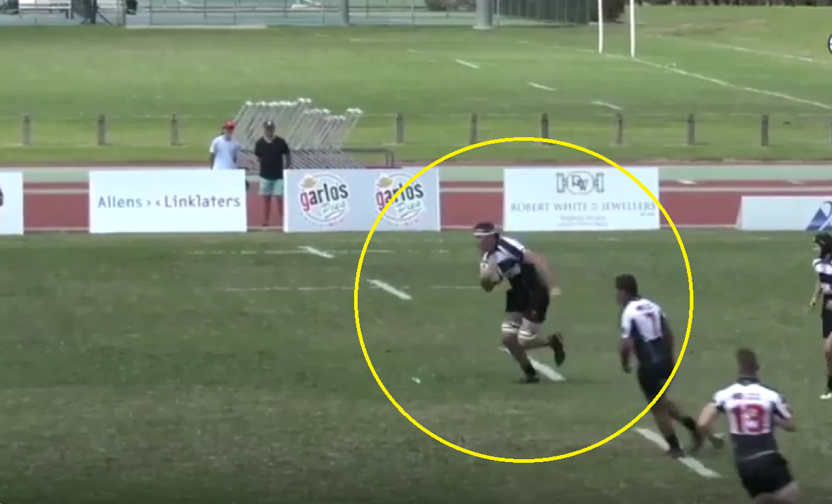 Giant 6'8 teenage monster athlete switches codes to rugby union