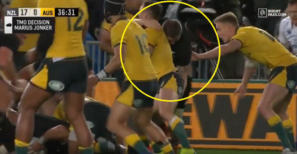 FOOTAGE: Dane Coles gets away with near fatal judo throw