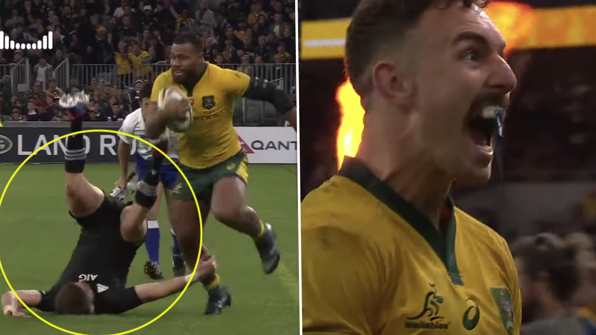 A video has just been released of THAT try with from every single angle