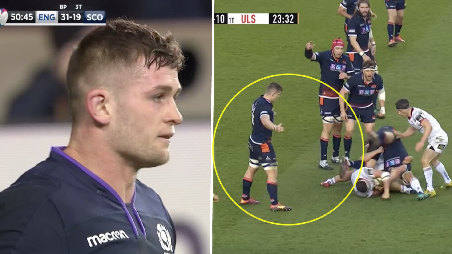 Scotland have found their very own Billy Vunipola in Magnus Bradbury - NUCLEAR COMPILATION