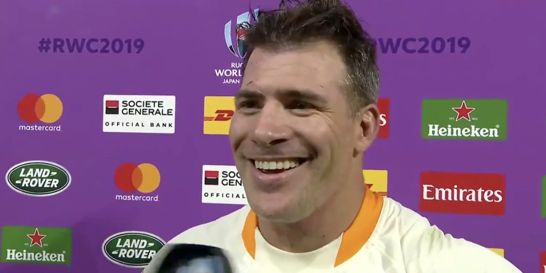 Schalk Brits is on course to be the most likeable man in Rugby with this post-match interview