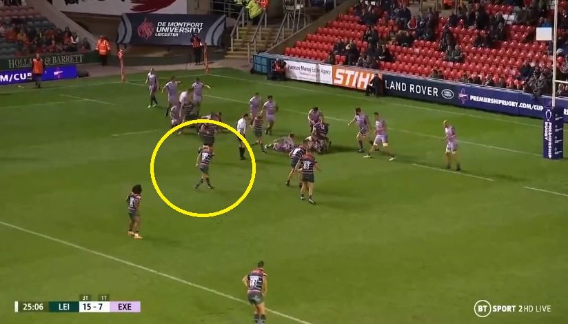 Clip shows what Leicester Tigers fans can expect from ex-Leinster centre's passing game