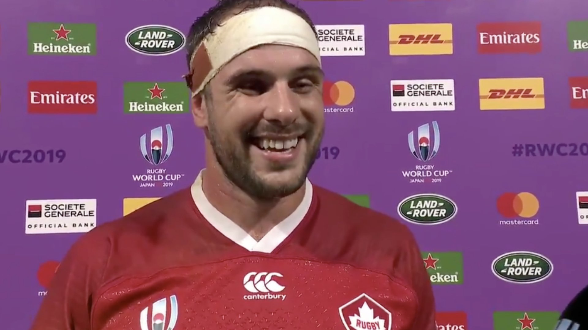 Canada's captain gives the most Canadian post-match interview ever