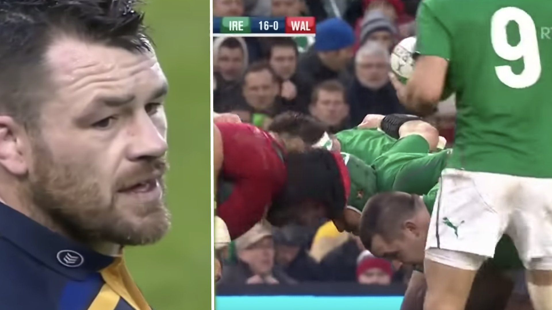 Cian Healy is an utter thug in dark new compilation video