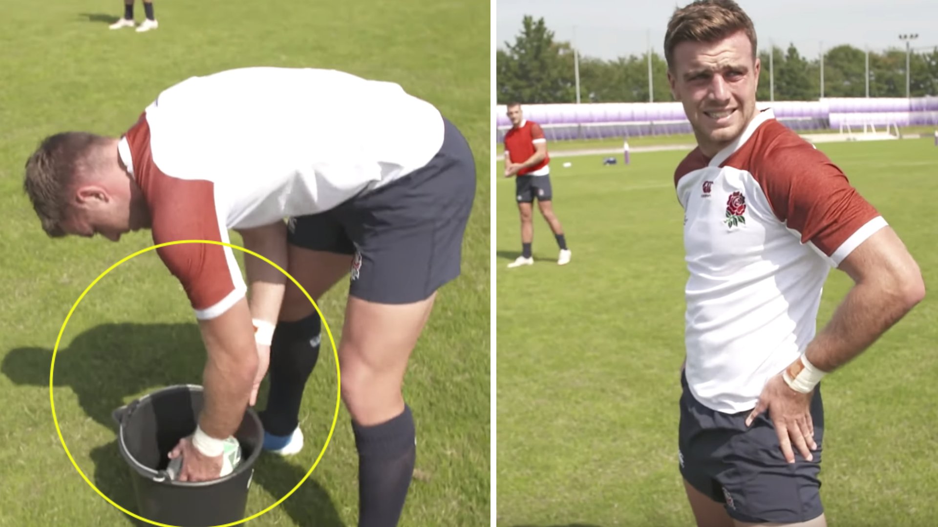 England reveal how they're dealing with the Rugby World Cup humidity in brand new video