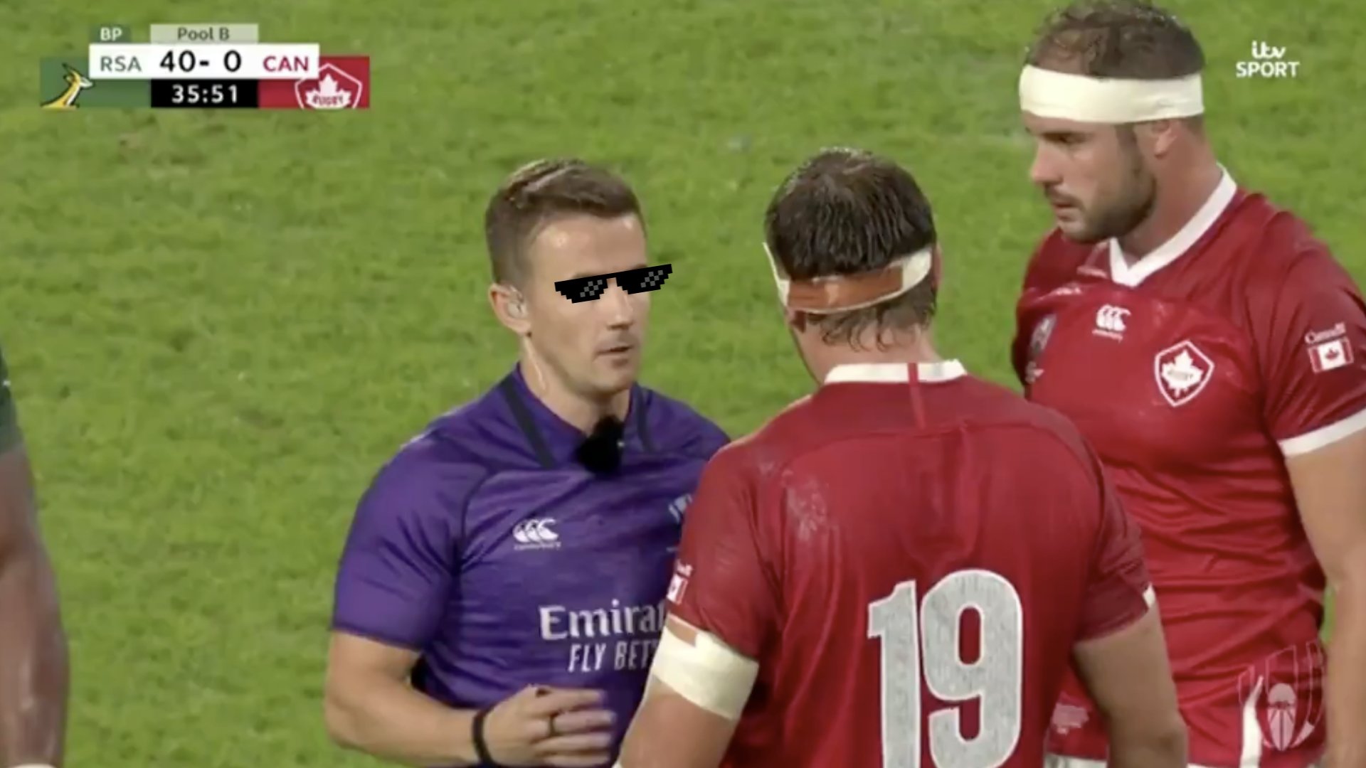 Luke Pearce universally praised for his immaculate refereeing of South Africa match