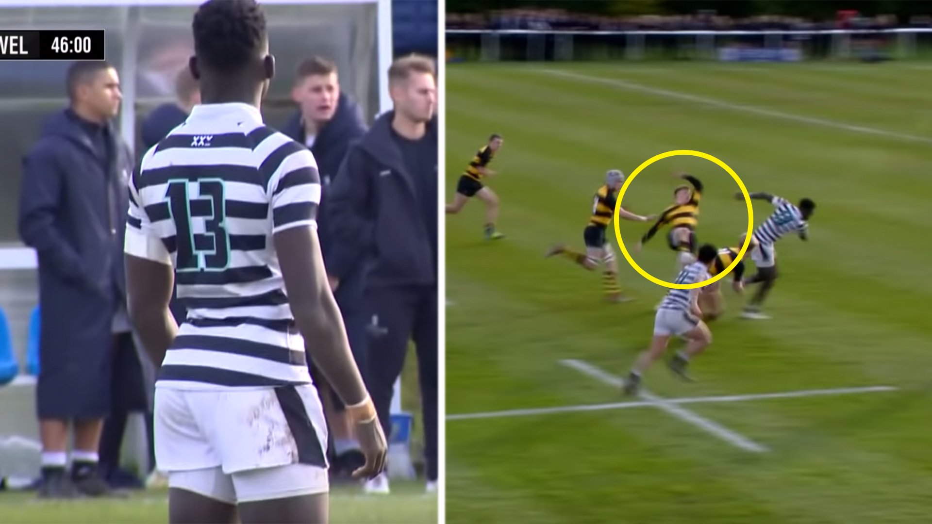 16-year-old record-breaking youngster tears apart the competition in English schoolboy game