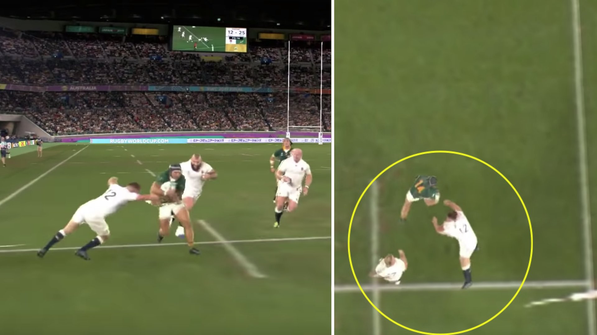 World Rugby go full savage on Owen Farrell by releasing ANOTHER brutal angle of that Kolbe try