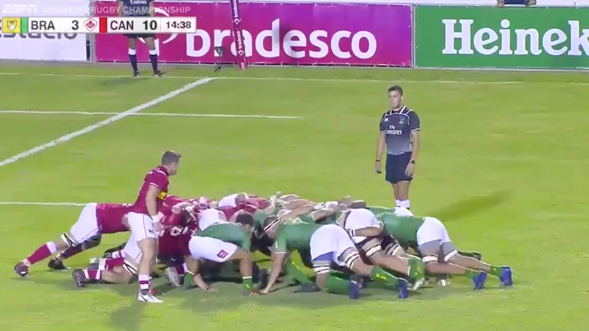 The Brazilian scrum is destroying every single opponent in it's path