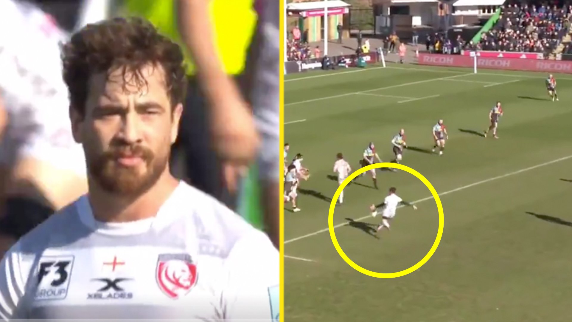 New footage is proof that Danny Cipriani's black magic kick was not a fluke