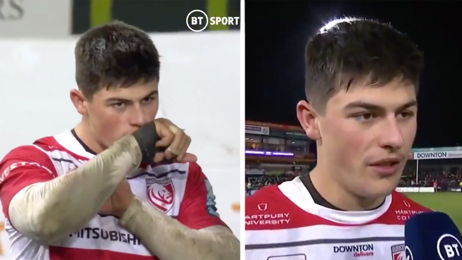 18-Year-old Welsh sensation Louis Rees-Zammit wowed the rugby world again last night