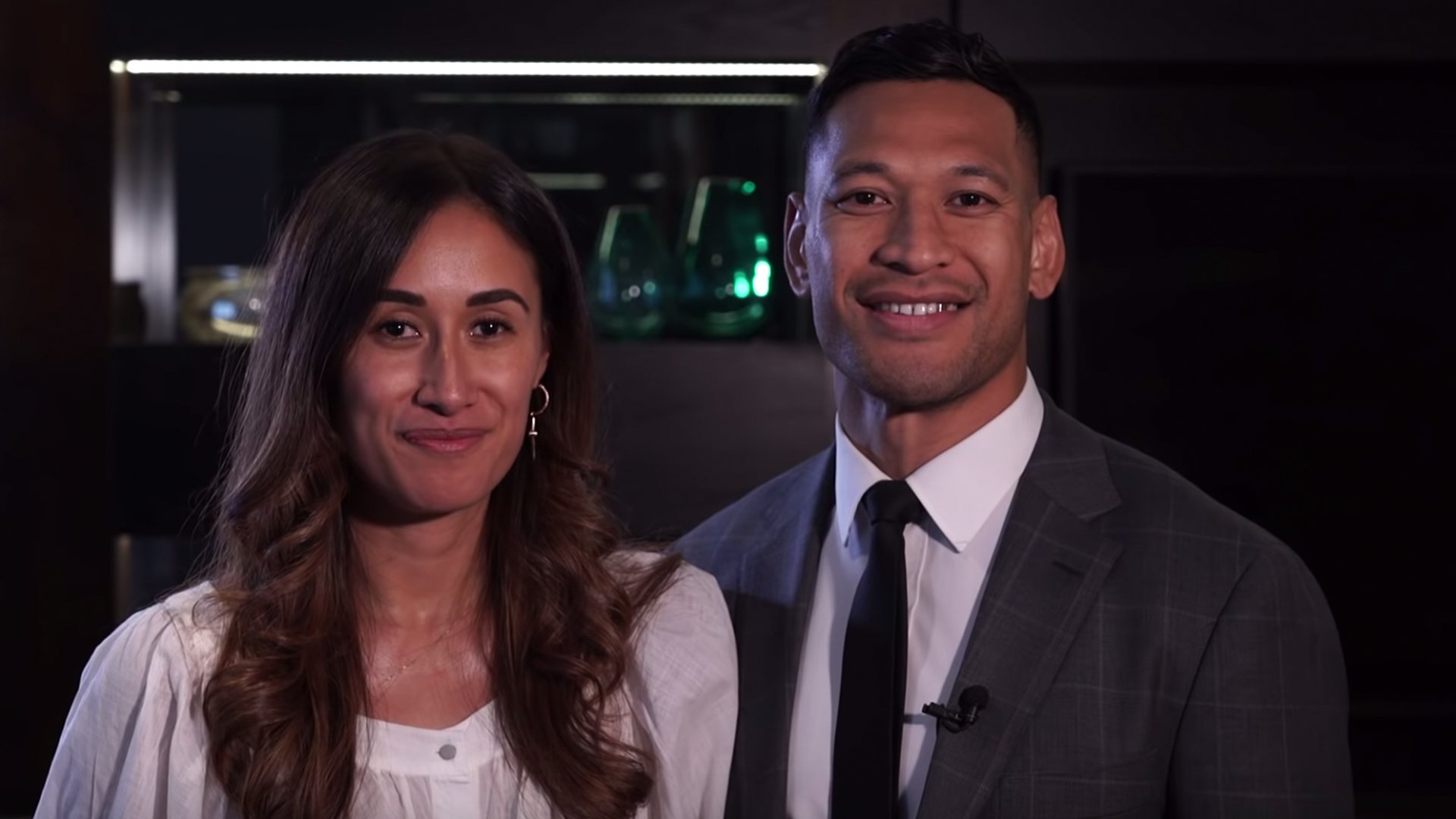 Here's the video statement that Israel Folau made after he got his apology and settlement from Rugby Australia