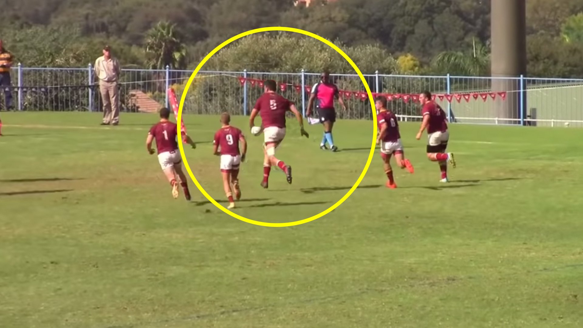 Massive 6'8 teenager is going viral with his destructive highlight reel