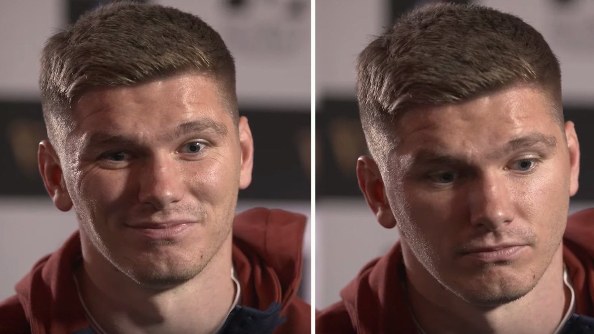 Owen Farrell interview takes awkward turn when his father is mentioned by interviewer